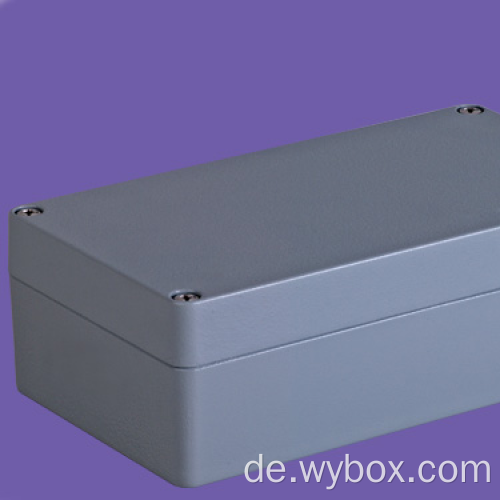 IP67 wasserdichtes Aluminiumgehäuse kundenspezifisches Aluminium-Elektronikgehäuse Aluminiumbox für Leiterplatte AWP512 mit Größe 220 * 120 * 90 mm